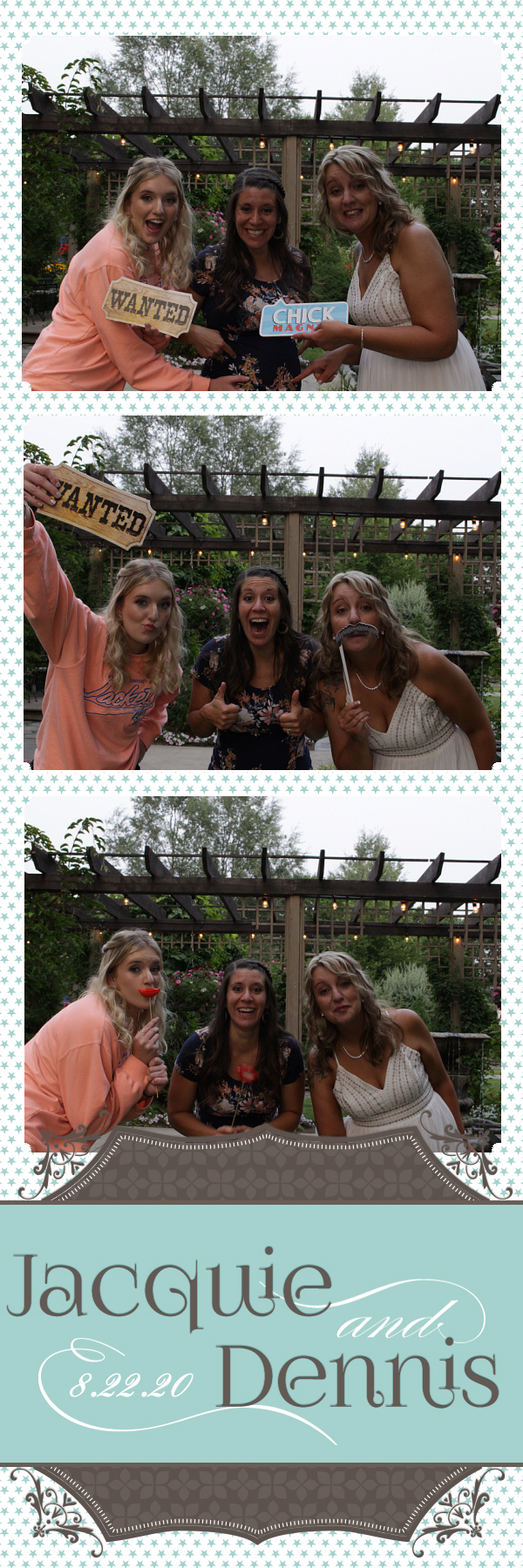 Jacquie & Dennis’ Wedding | View more photos from the event at gallery.photoboothbillings.com/u/PhotoBoothBillings/Jacquie-Dennis’-Wedding